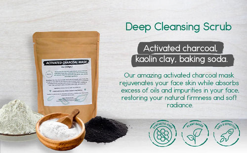 Activated Charcoal Mask - Essenzi