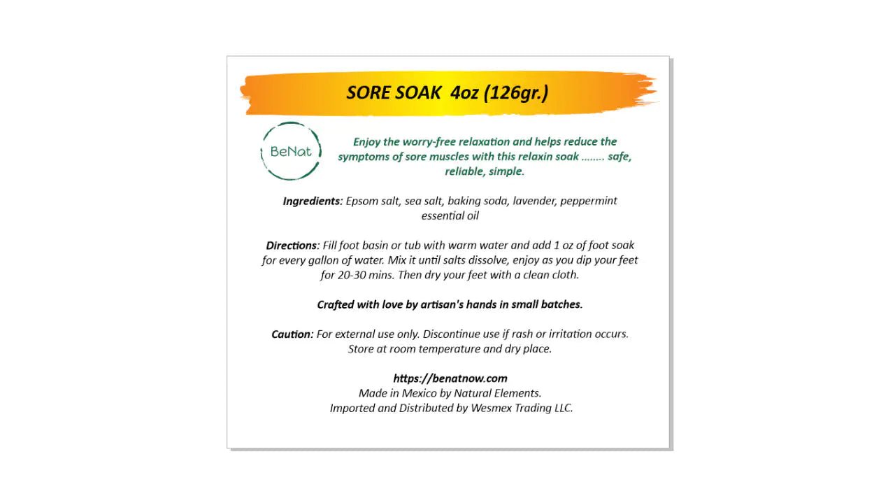 Bath and Foot Soak - Essenzi