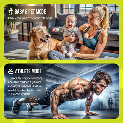 Digital Smart Scale with BMI, Body Fat, Muscle Mass Measurements - Essenzi