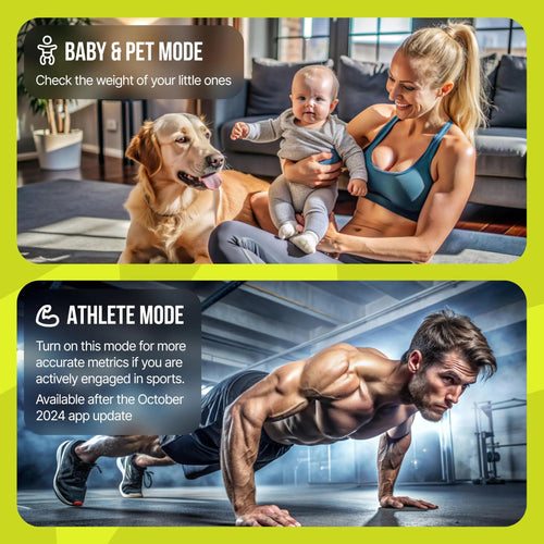 Digital Smart Scale with BMI, Body Fat, Muscle Mass Measurements - Essenzi