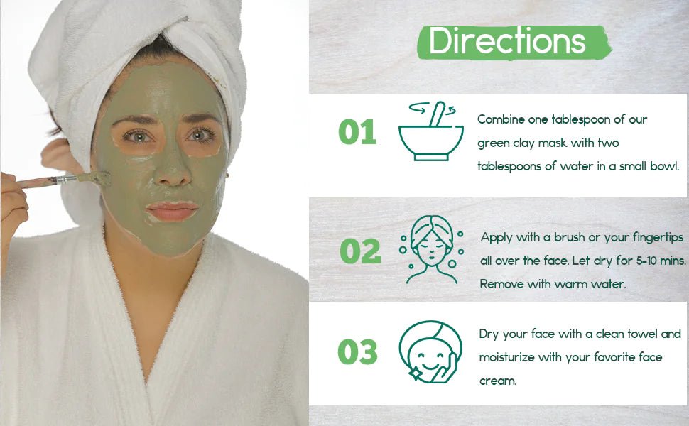 Green Clay Mask - Essenzi