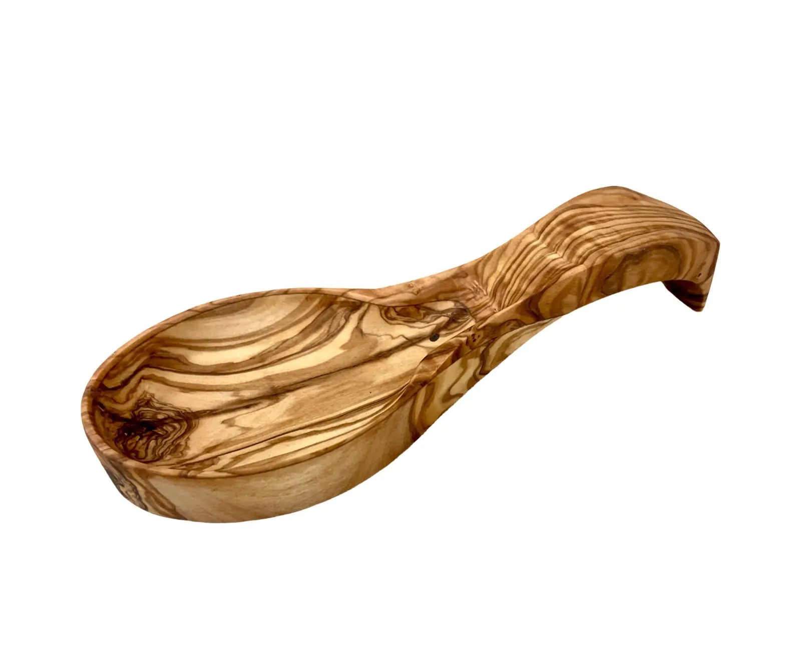 Olive Wood Spoon Rest - Essenzi