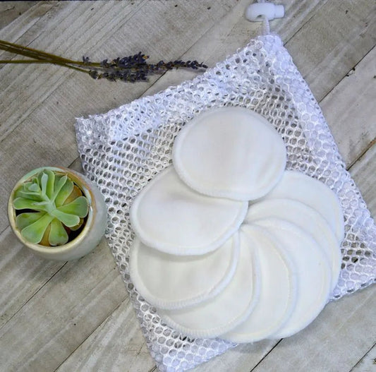 Reusable Facial Rounds Pads (5pcs) - Essenzi
